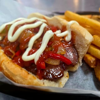 Italian hot dog 