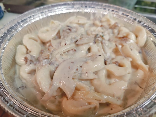 Tortellini Gorgonzola.