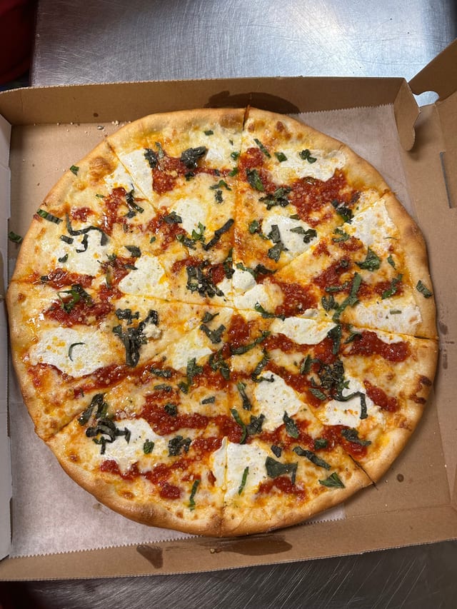 Italian Margarita Pizza.