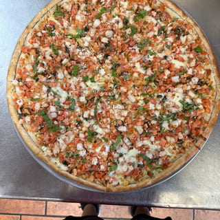 Bruschetta Pizza^