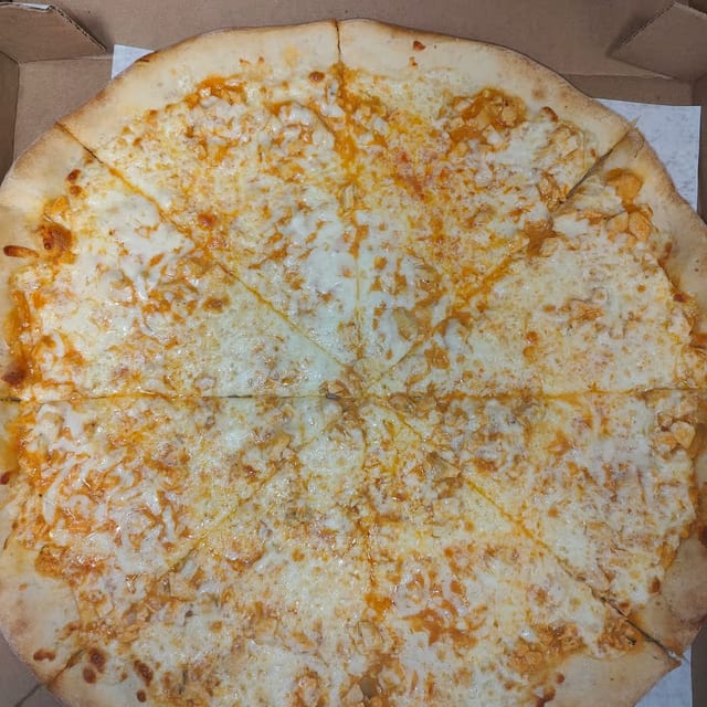 Buffalo Chicken Pizza.