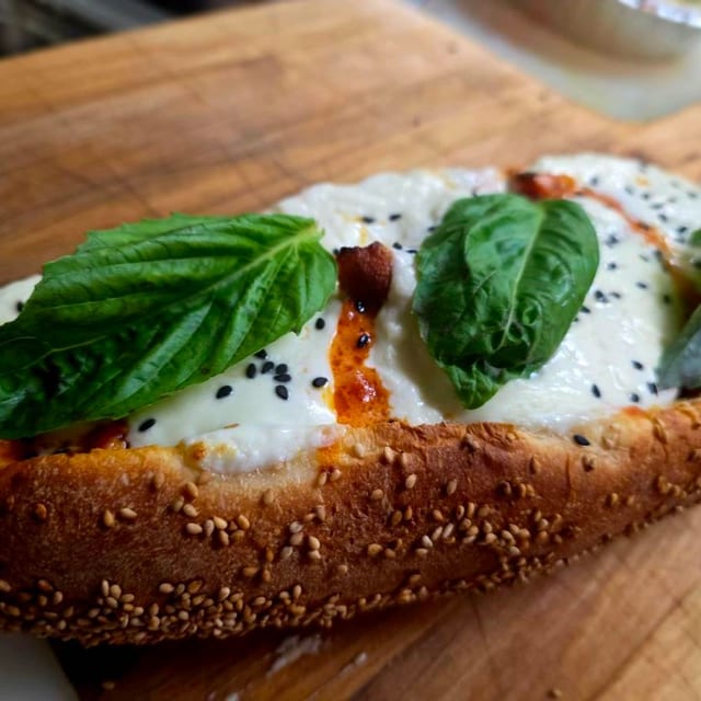 Chicken Vodka Burrata.