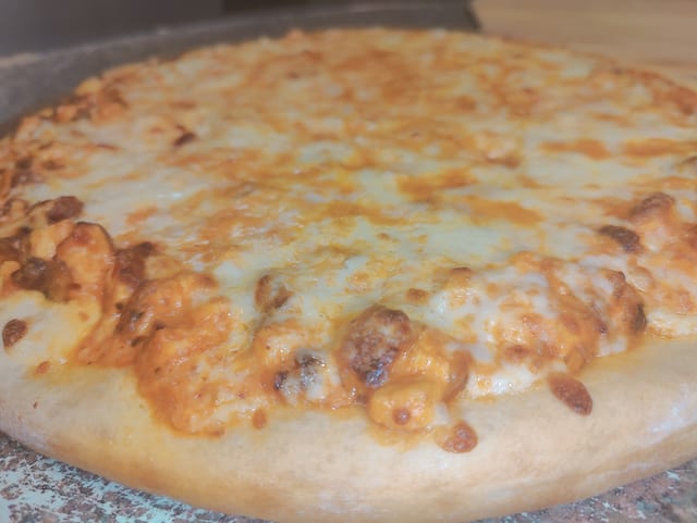 Chicken Parm Pizza.