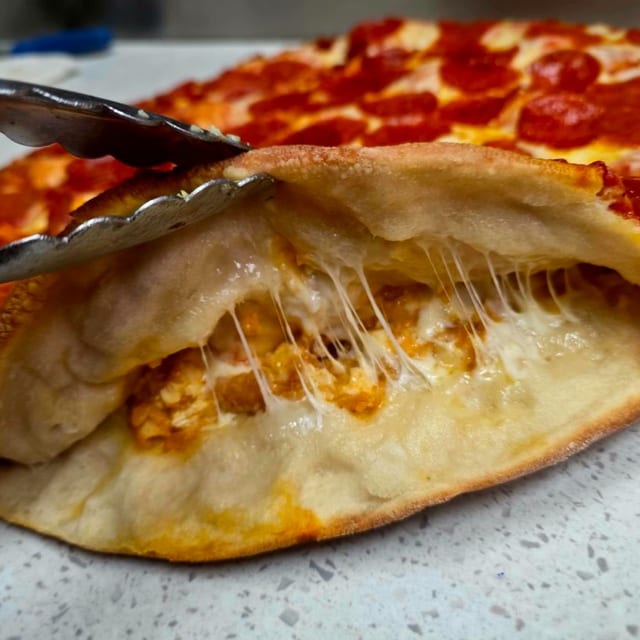 Double Stacked Pizza.