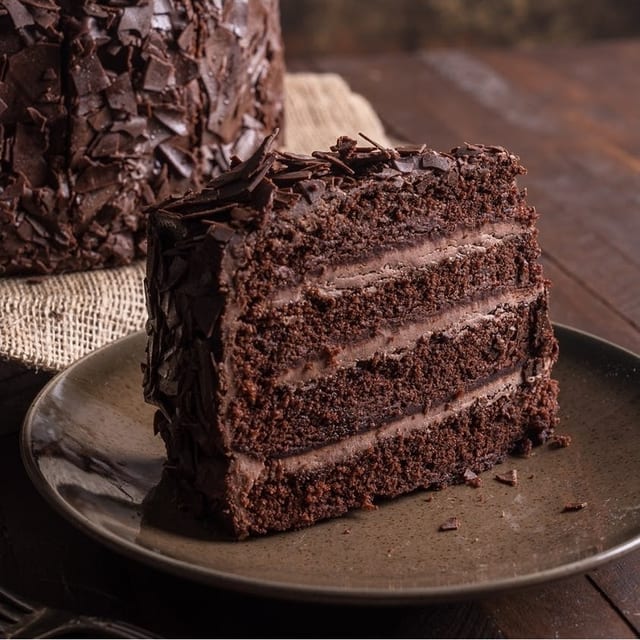 Outrageously Chocolate Cake.