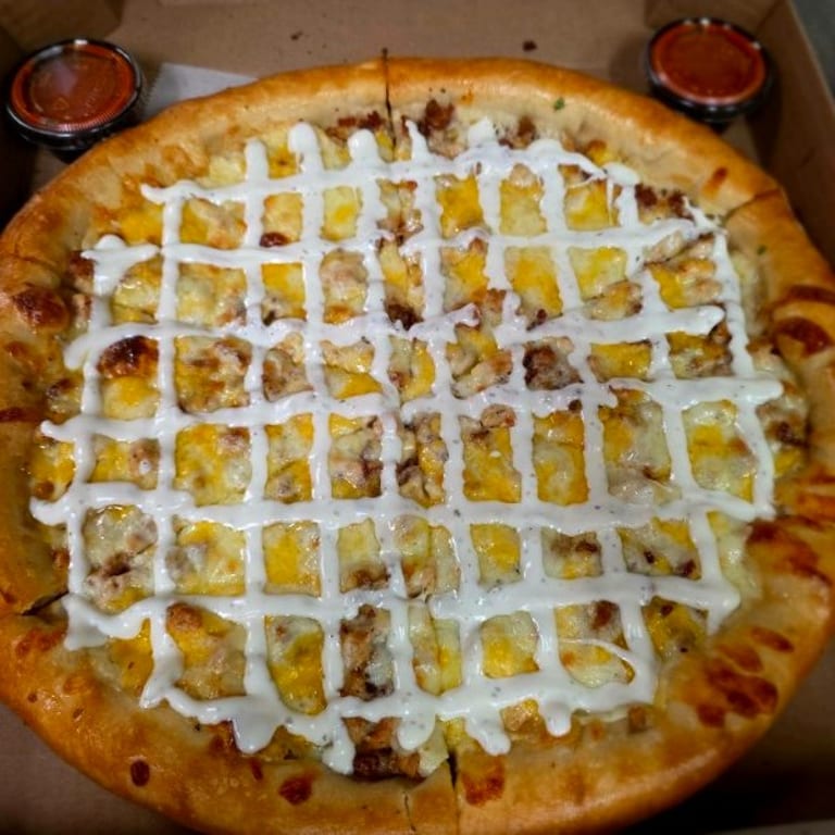 Savor Our Stuffed Crust Pizza