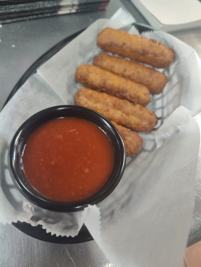 Mozzarella Sticks.