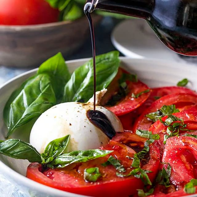 Burrata Salad.