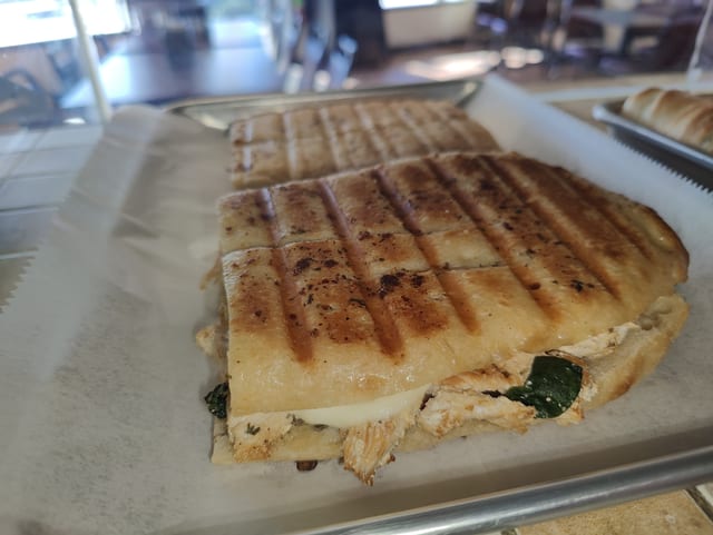 Tuscan Grilled Chicken Panini.