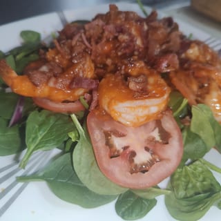 Sriracha Shrimp Salad