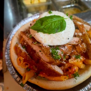 Pasta Bread Bowl Gnocchi Burrata^
