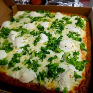 White Sicilian Pizza^