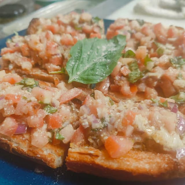 Bruschetta.