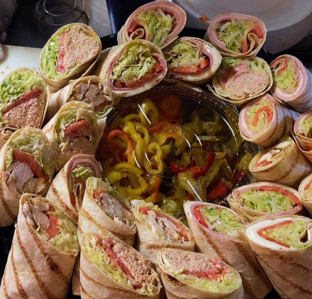 Chicken Caesar Wrap.