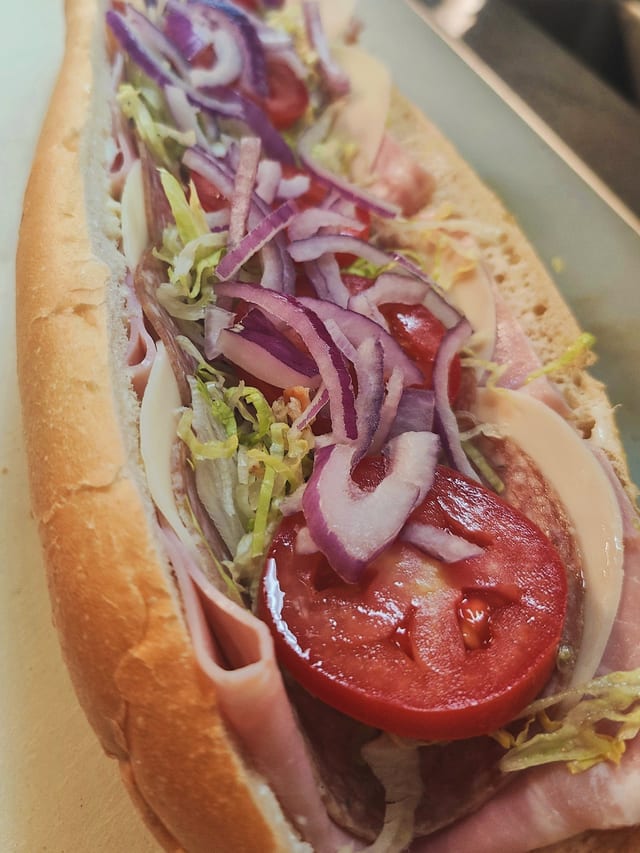 Ham & Cheese Sub 10".