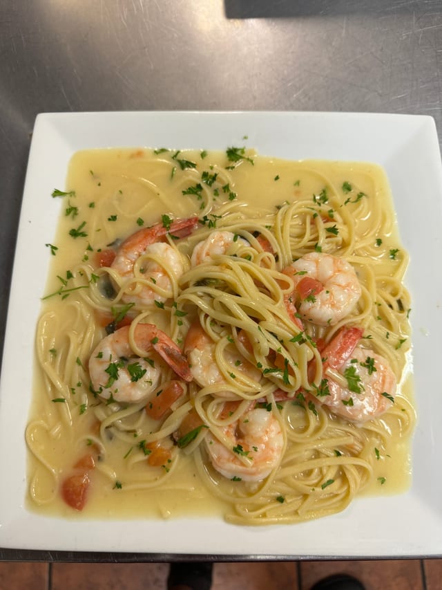 Shrimp Scampi.