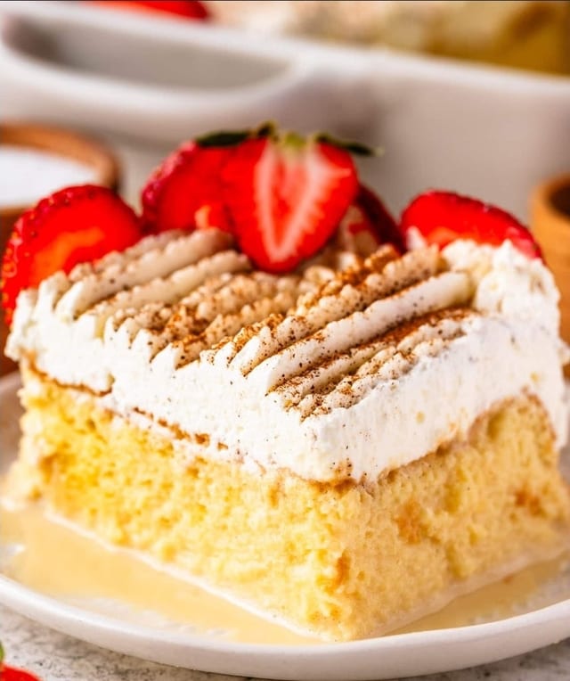 Tres Leches Cake.