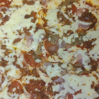 Meat Lovers Garlic Knot Pizza