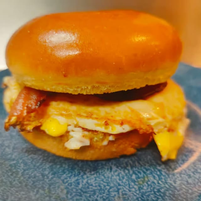 Bacon, Egg and Cheese Sandwich.