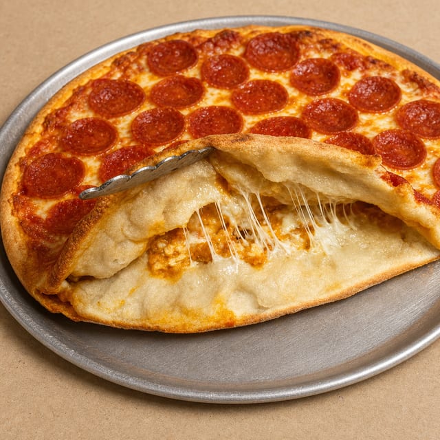 Double Stacked Pizza.