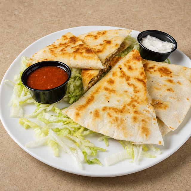 Buffalo Chicken Quesadilla.