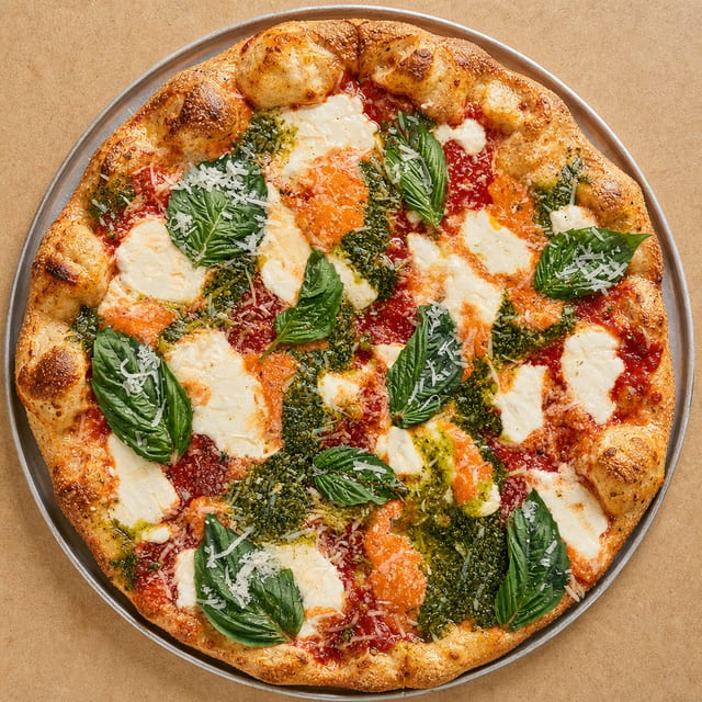Chicago Garlic Knot Pizza.