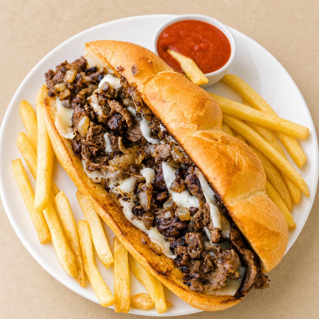 House Cheesesteak Sandwich 11".
