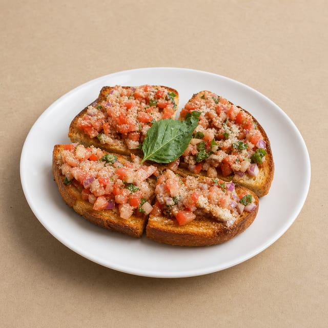 Bruschetta.
