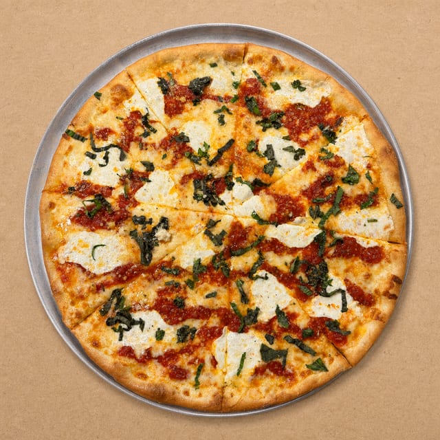Italian Margarita Pizza.