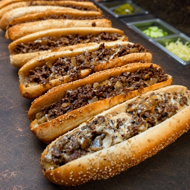 Pepperoni Cheesesteak Sandwich 11".