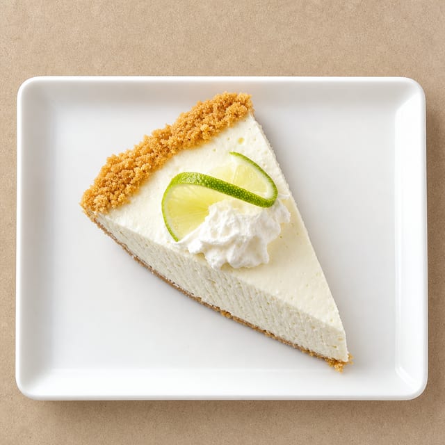Key Lime Cheesecake.