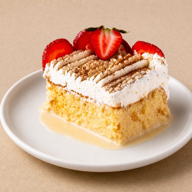 Tres Leches Cake.