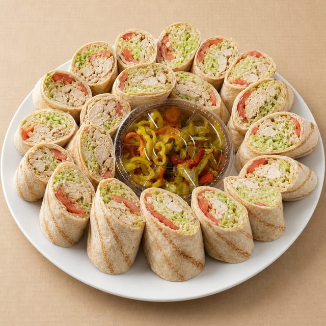 Chicken Caesar Wrap.