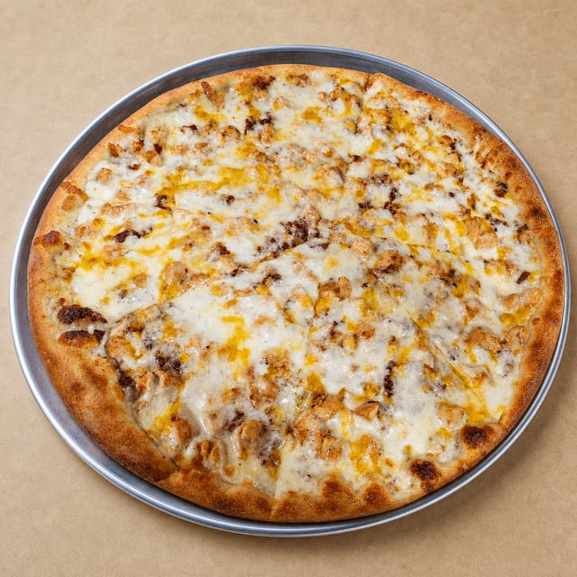 Chicken Bacon Ranch Pizza.