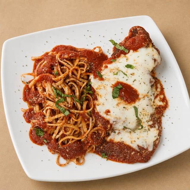 Chicken Parmigiana.
