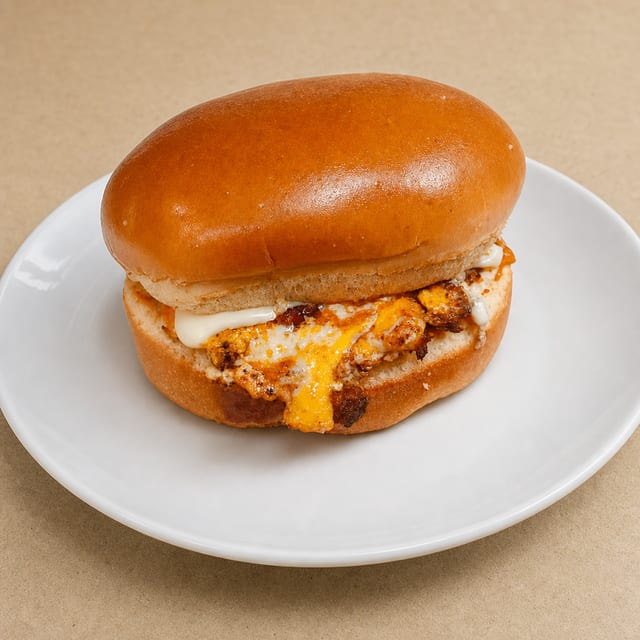 Egg and Chorizo Sandwich.
