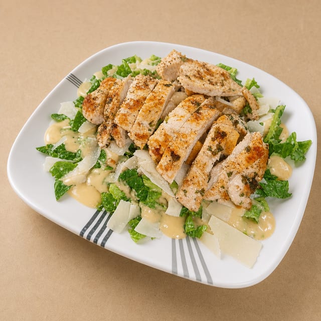Chicken Caesar Salad.