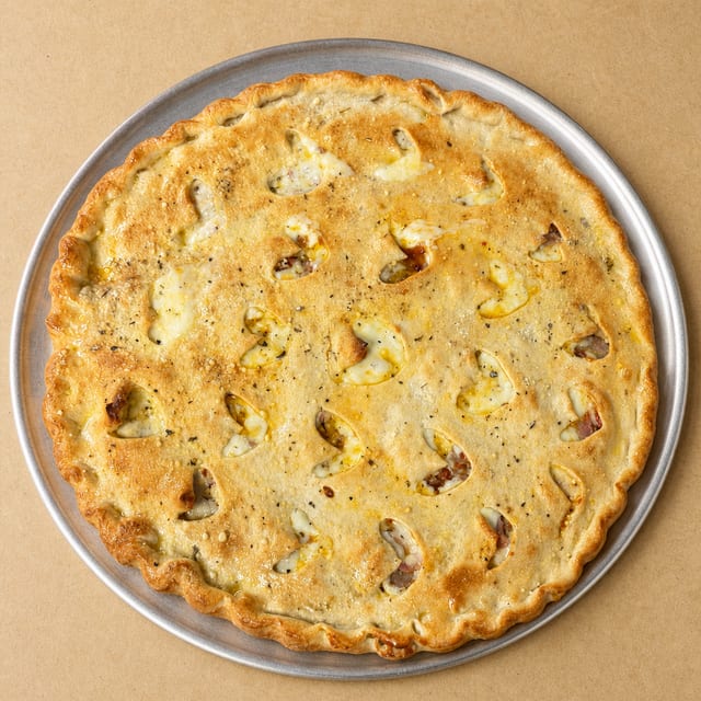 Stuffed Cheesesteak Pizza.