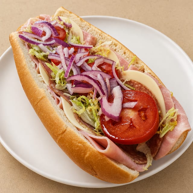 Tuna & Cheese Sub 10".