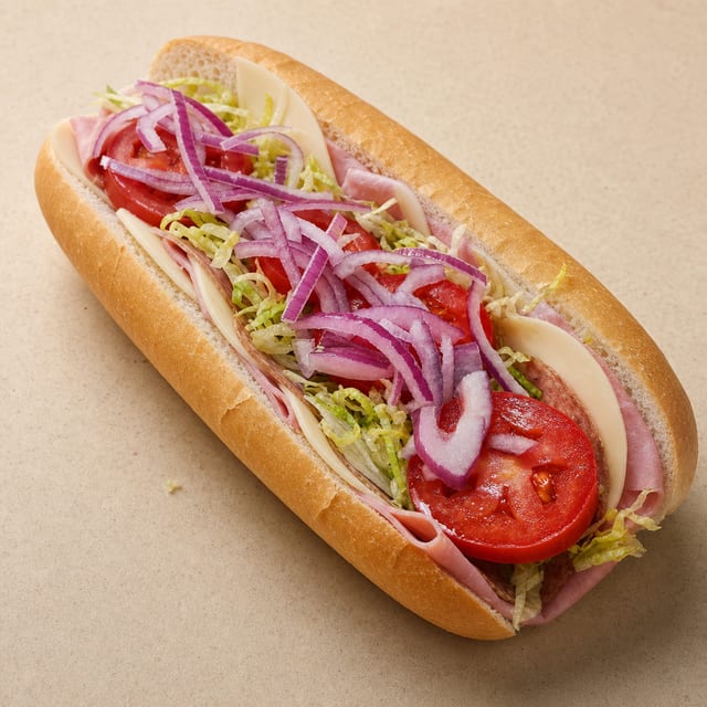 Ham & Cheese Sub 10".