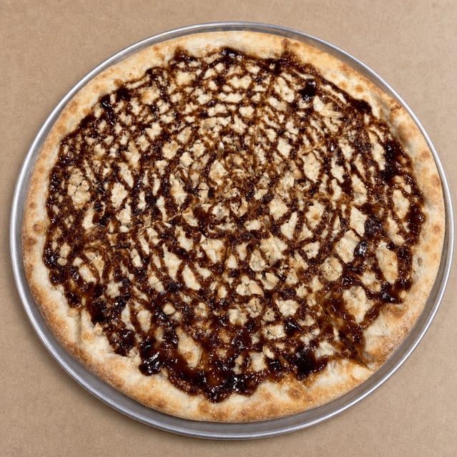 Chicken BBQ Pizza.