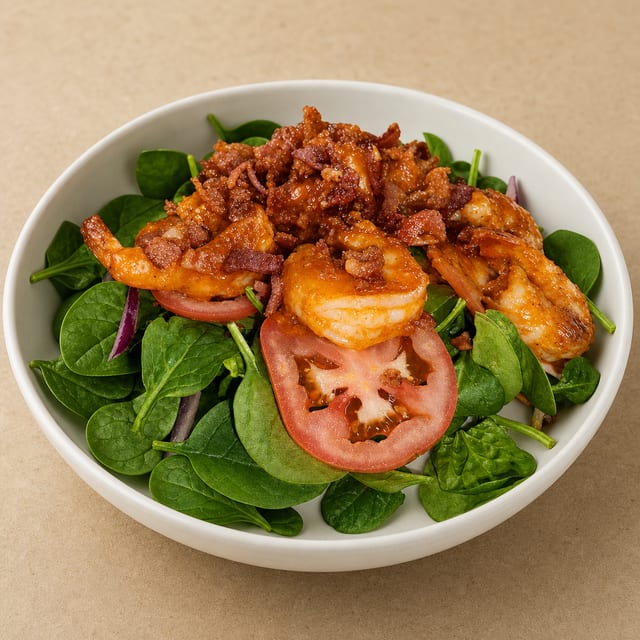 Sriracha Shrimp Salad.