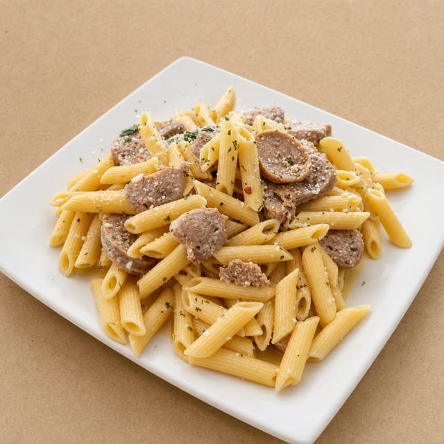 Pasta with Sausage.