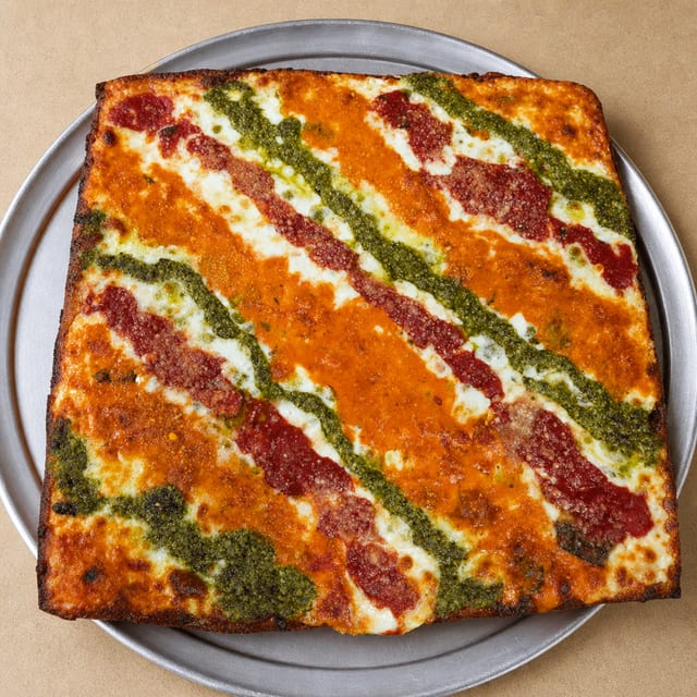 Chicago Square Pizza.