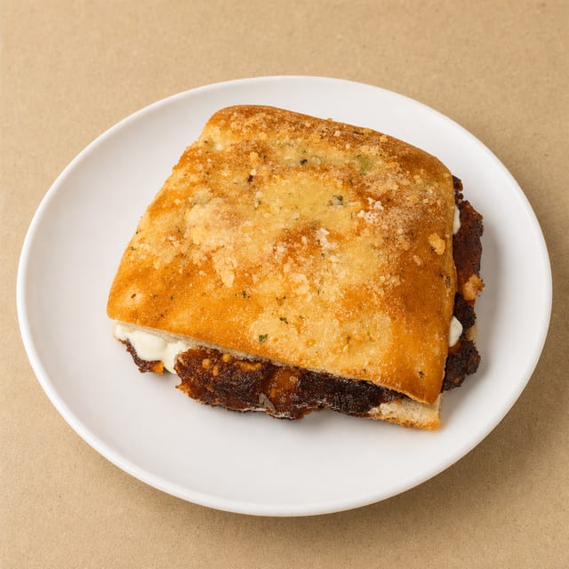 Chicken Parmesan Focaccia.