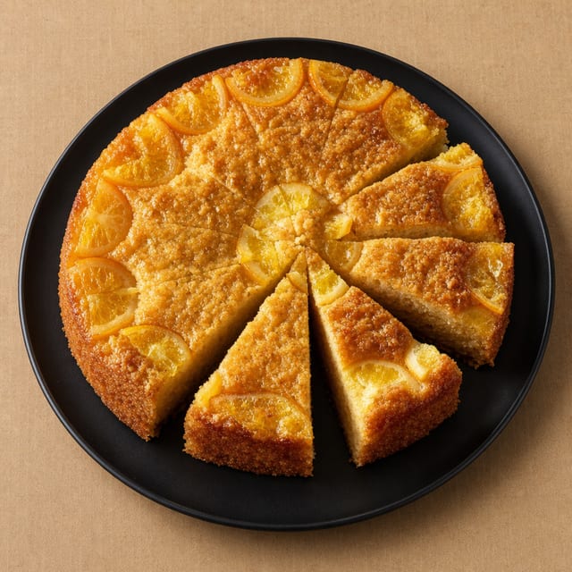 Orange Phyllo Cake.
