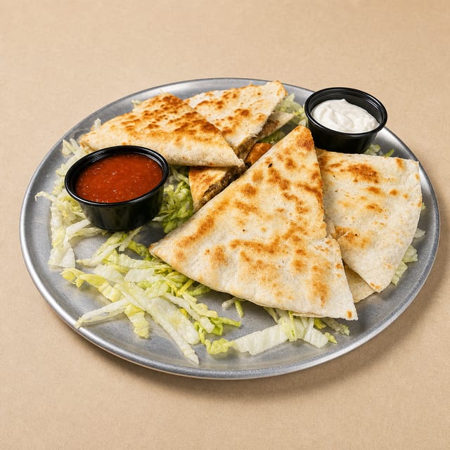 Steak Deluxe Quesadilla.